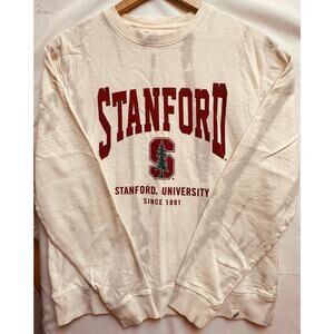 Stanford University crewneck lightweight sweatshirt  tie dyed size Medium Cotton